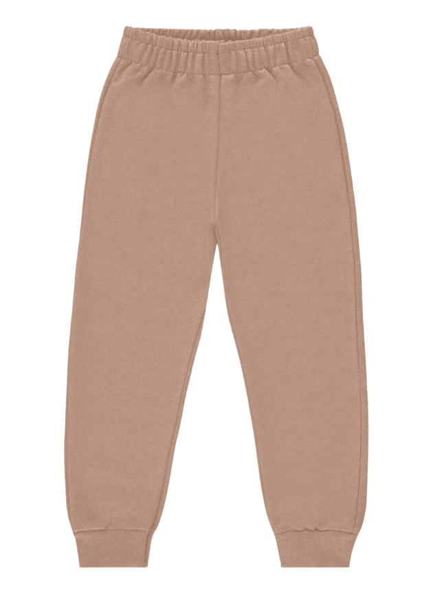 Calça Moletom Marrom Woods