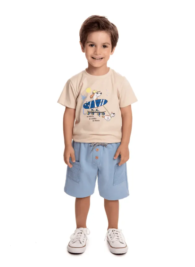 Conjunto Dog Surfista