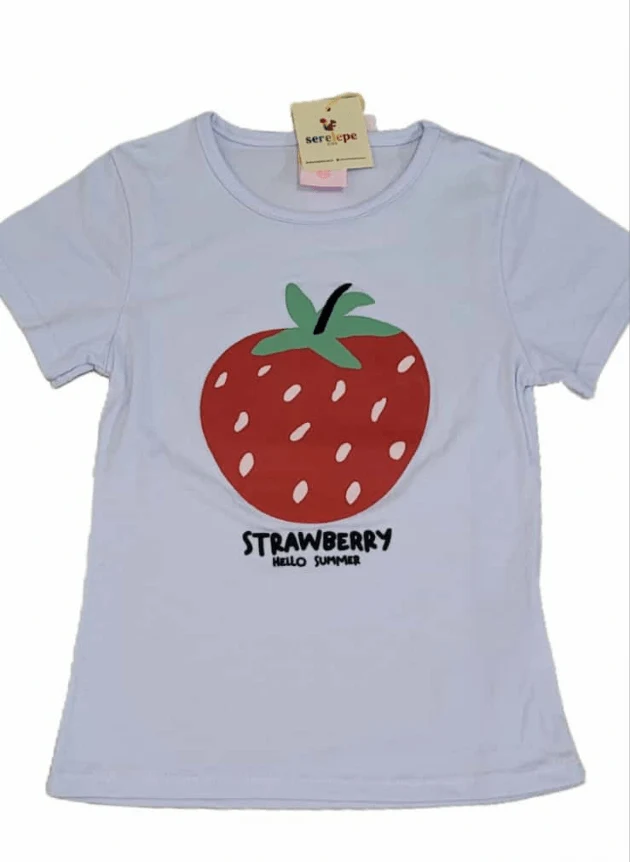 Conjunto Strawberry com Shorts Saia - Imagem 4